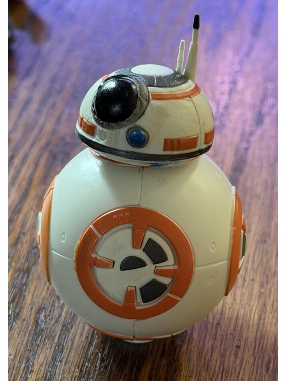 Star Wars‎ BB-8 Droid Toy Figure Orange White Rolling Robot Disney Hasbro 2.25”